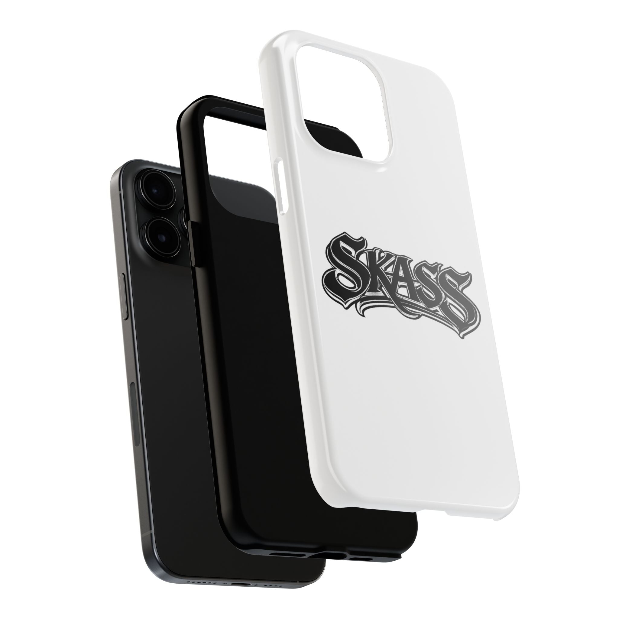 Skass Tough Phone Case — Rugged Protective Phone Cover with Bold Graffiti Logo