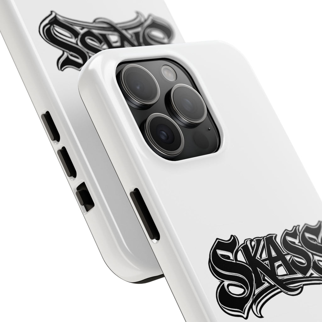 Skass Tough Phone Case — Rugged Protective Phone Cover with Bold Graffiti Logo