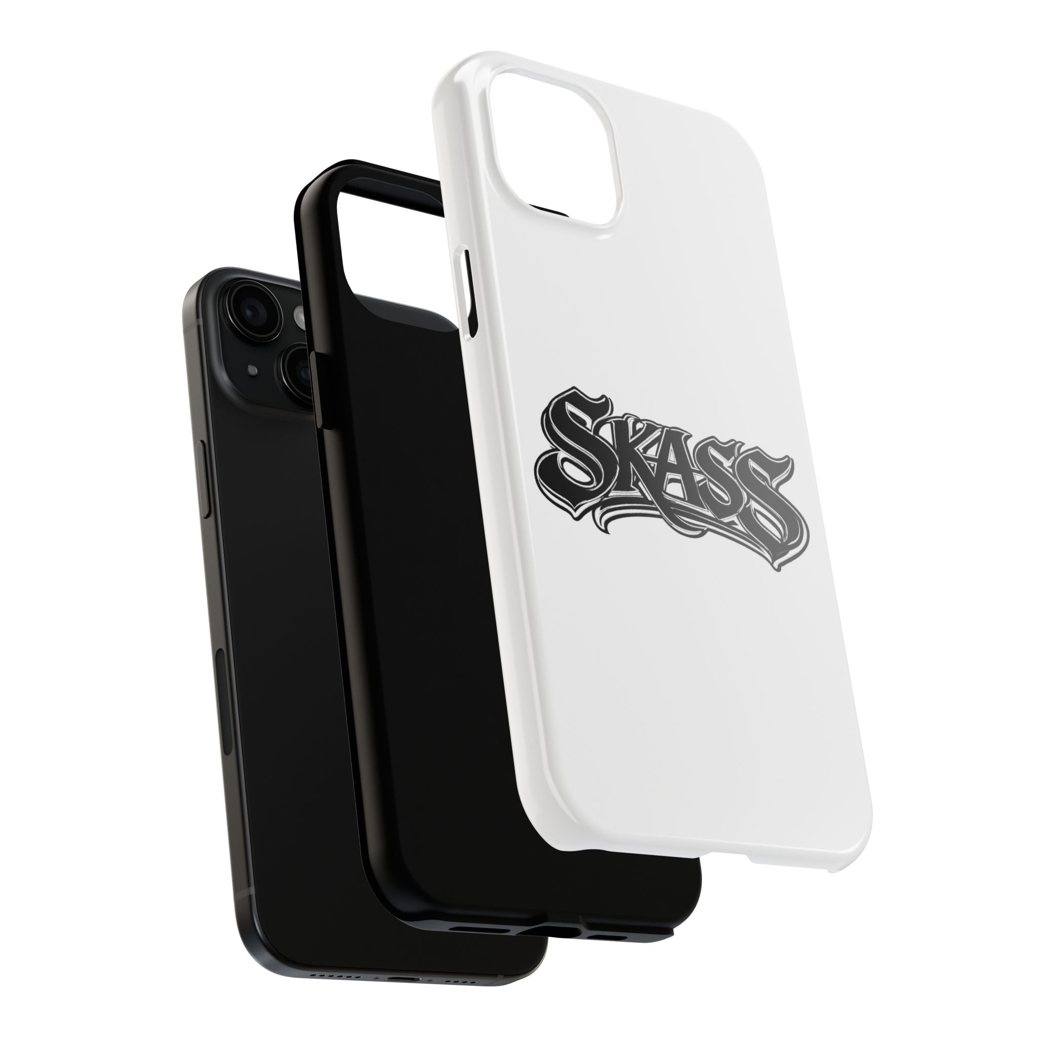 Skass Tough Phone Case — Rugged Protective Phone Cover with Bold Graffiti Logo
