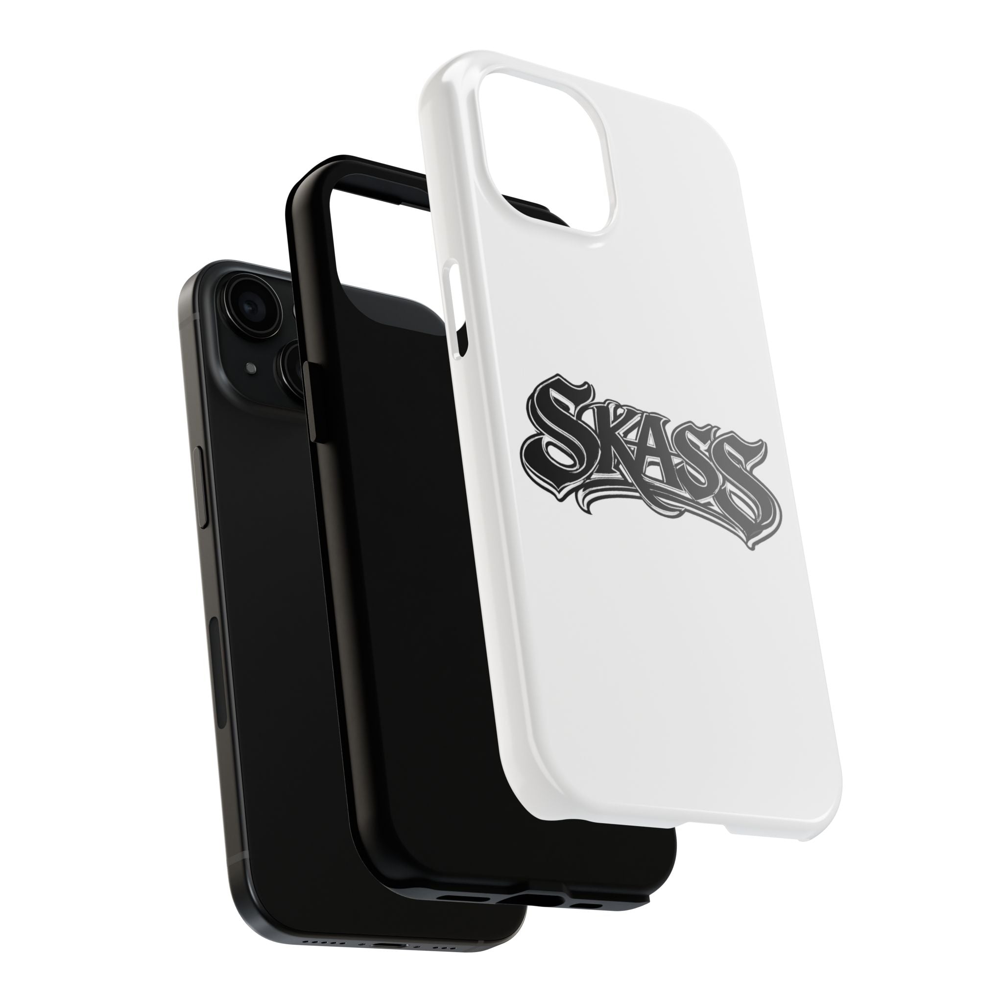 Skass Tough Phone Case — Rugged Protective Phone Cover with Bold Graffiti Logo