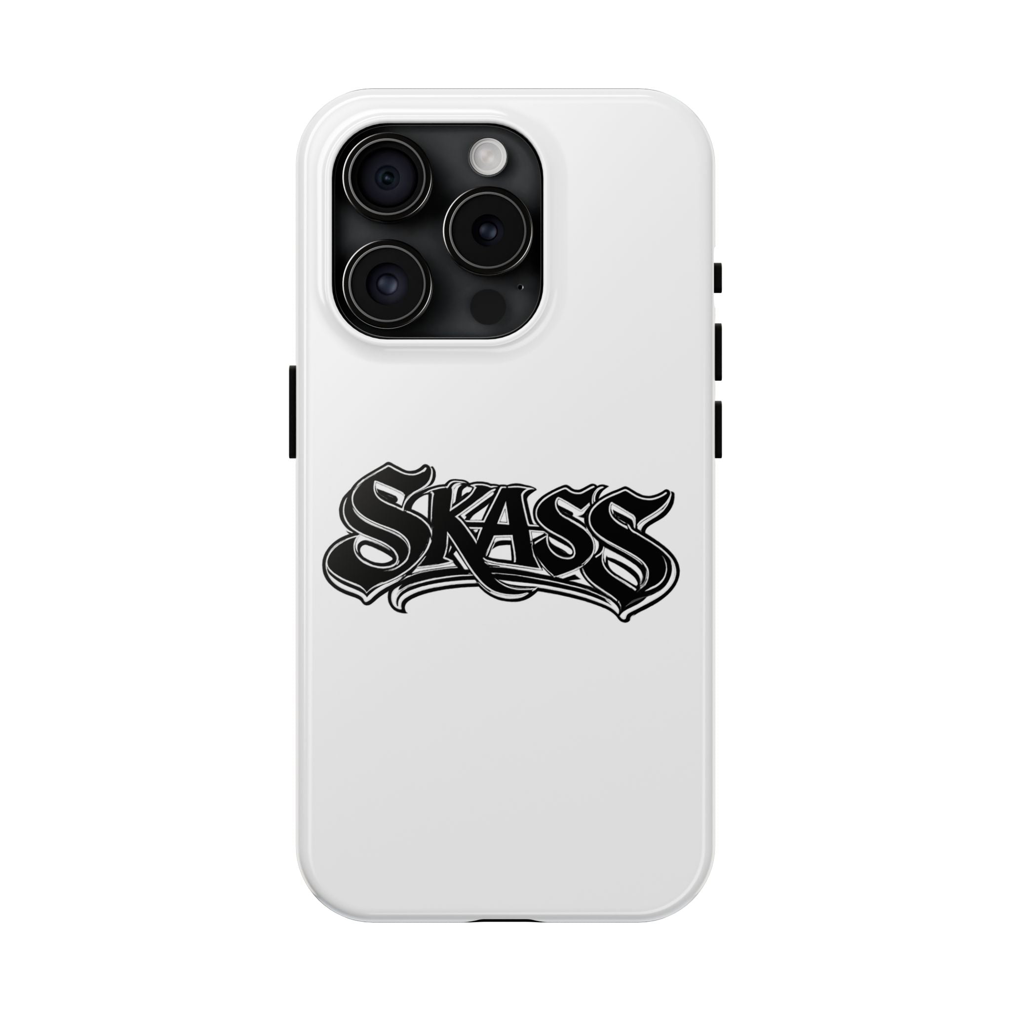 Skass Tough Phone Case — Rugged Protective Phone Cover with Bold Graffiti Logo