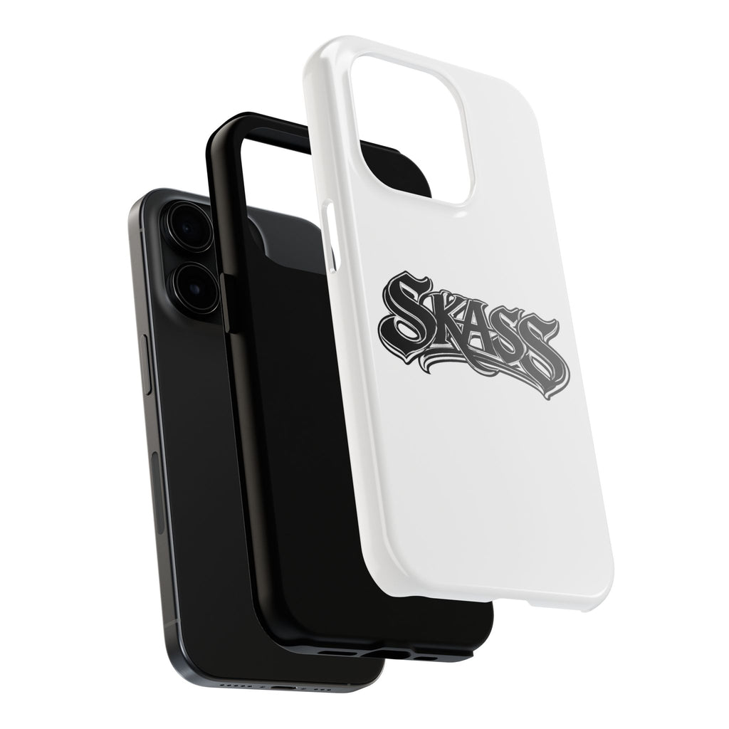 Skass Tough Phone Case — Rugged Protective Phone Cover with Bold Graffiti Logo