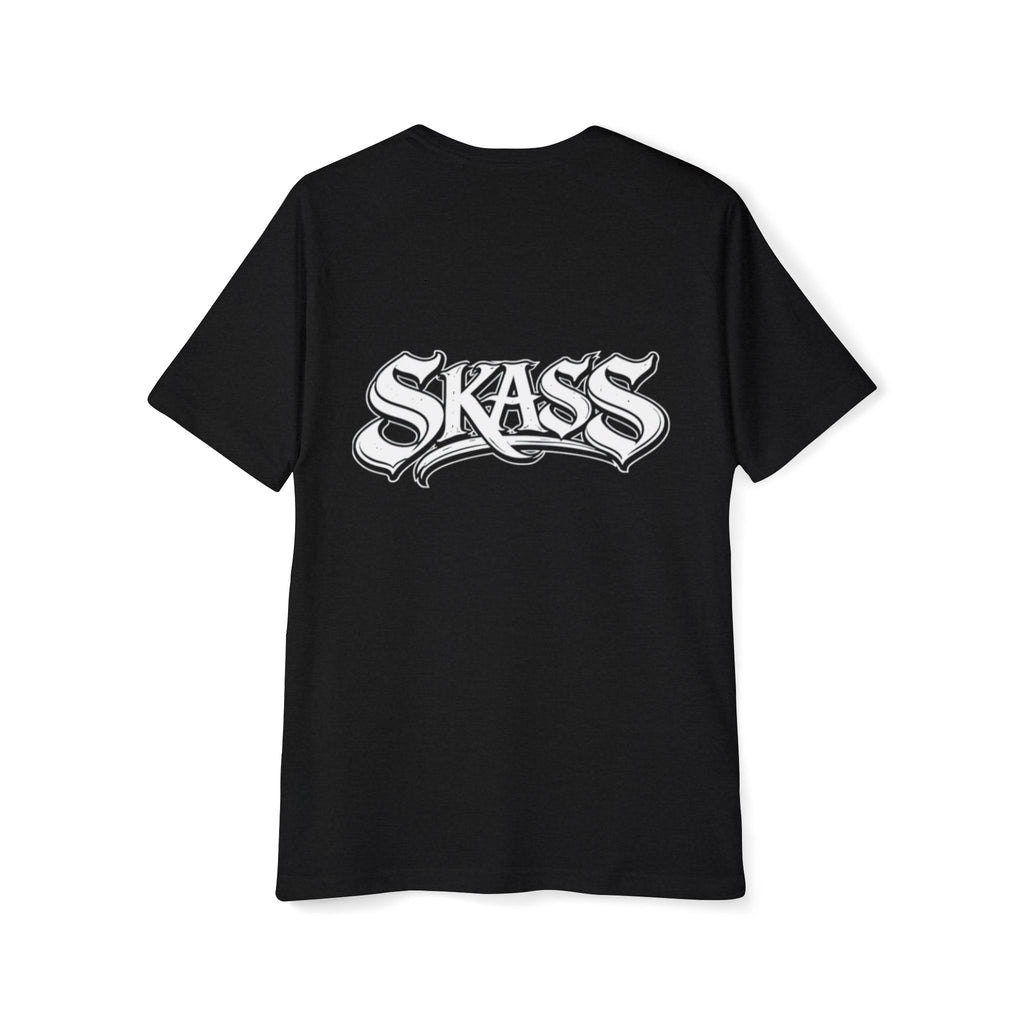 Larry Elite Raglan T‑Shirt — Gamer Badge Back Graphic